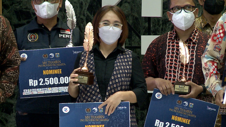 Media Indonesia dan Medcom.id Raih Penganugerahan Karya Jurnalistik MH Thamrin 2022