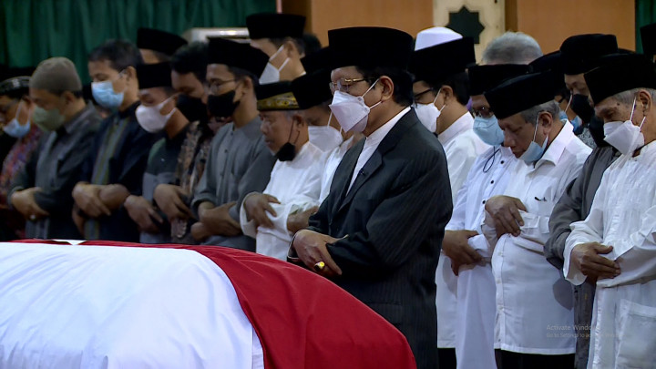 Salat Jenazah Azyumardi Azra Dipimpin Imam Besar Masjid Istiqlal