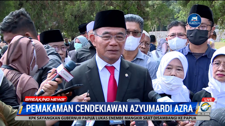 Menko PMK: Sosok Azyumardi Azra Ilmuwan Berintelektual Tinggi