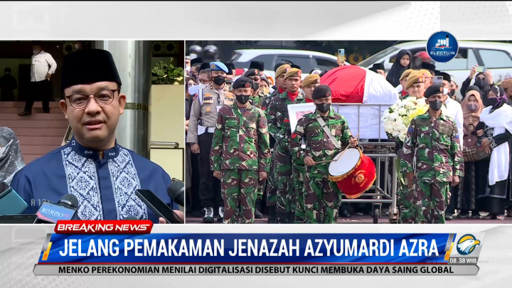 Kenang Azyumardi Azra, Anies Baswedan: Kita Kehilangan Penjaga Demokrasi