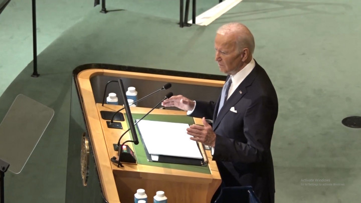 Joe Biden Bicara soal Krisis Pangan hingga Isu Kemanusiaan di Sidang Majelis Umum PBB