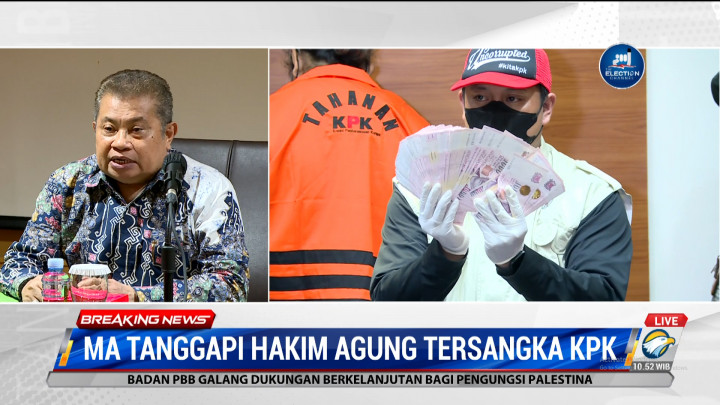 Belum Ditangkap KPK, Hakim Agung Sudrajad Sempat Temui MA Pagi Ini