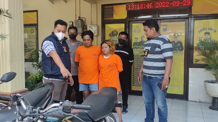 Pasangan Sejoli Nekat Mencuri Sepeda Motor Usai Pesta Miras