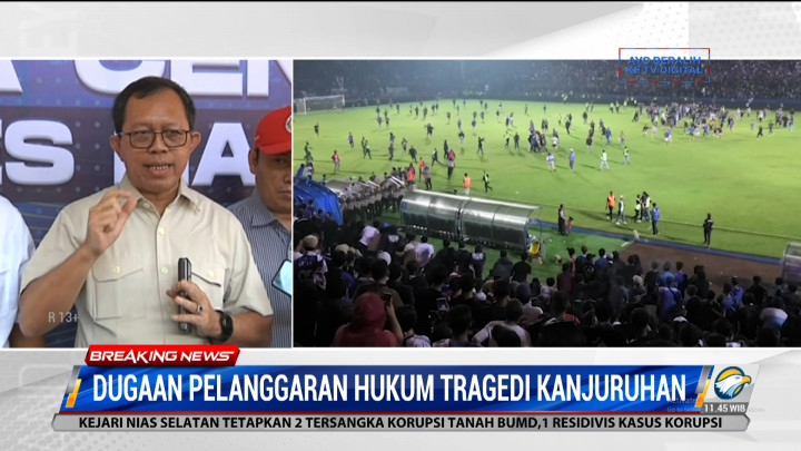 Kompolnas sebut Kapolres Malang Tidak Perintahkan Tutup Pintu dan Tembakkan Gas Air Mata