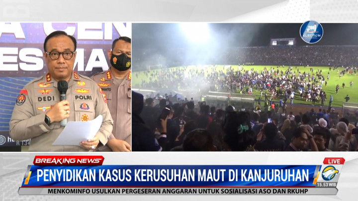 Tragedi Kanjuruhan, Polri Dalami 29 Personil terkait Dugaan Pelanggaran Etik