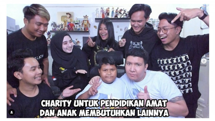 Windah Basudara Sukses Kumpulkan Ratusan Juta untuk Pendidikan Rahmat 'Okky Boy' dkk
