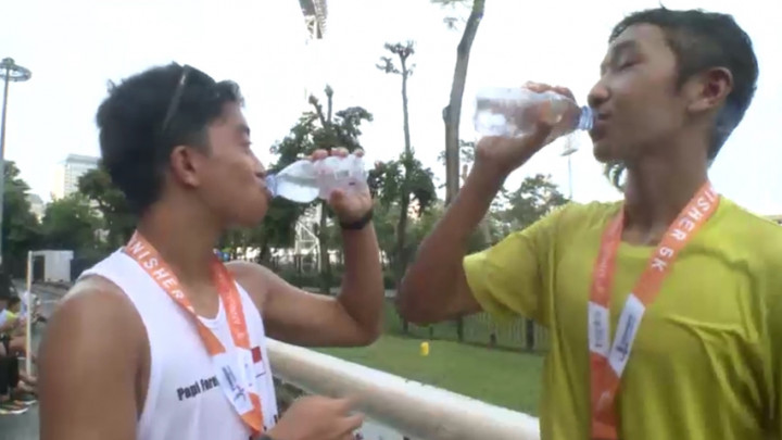 Air Mineral Berkualitas Disediakan untuk Peserta Jakarta Marathon 2022