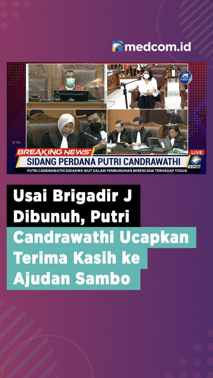Usai Brigadir J Dibunuh, Putri Candrawathi Ucapkan Terima Kasih ke Ajudan Sambo