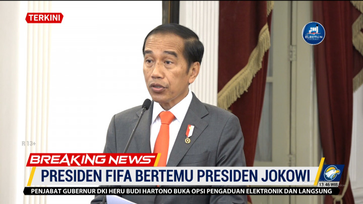 Pasca Tragedi Kanjuruhan, Jokowi dan FIFA Sepakat Transformasi Sepak Bola Indonesia