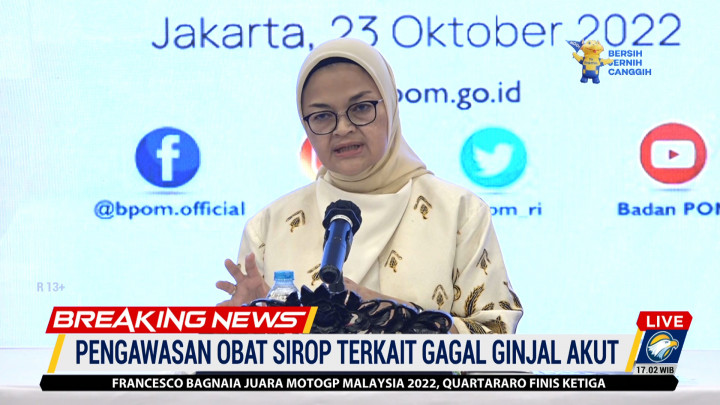 Uji Cemaran EG dan DEG Tak Ada Kaitan dengan Penyebab Gagal Ginjal Akut pada Anak