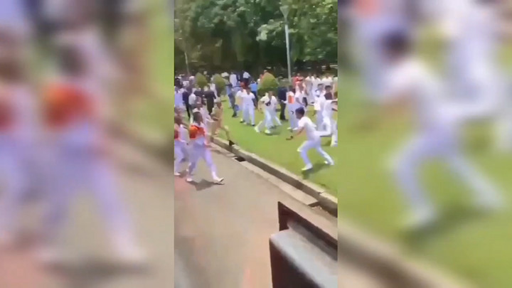 Viral! Taruna Kemenhub Adu Jotos Usai Pelantikan Wispa 2022 di Monas