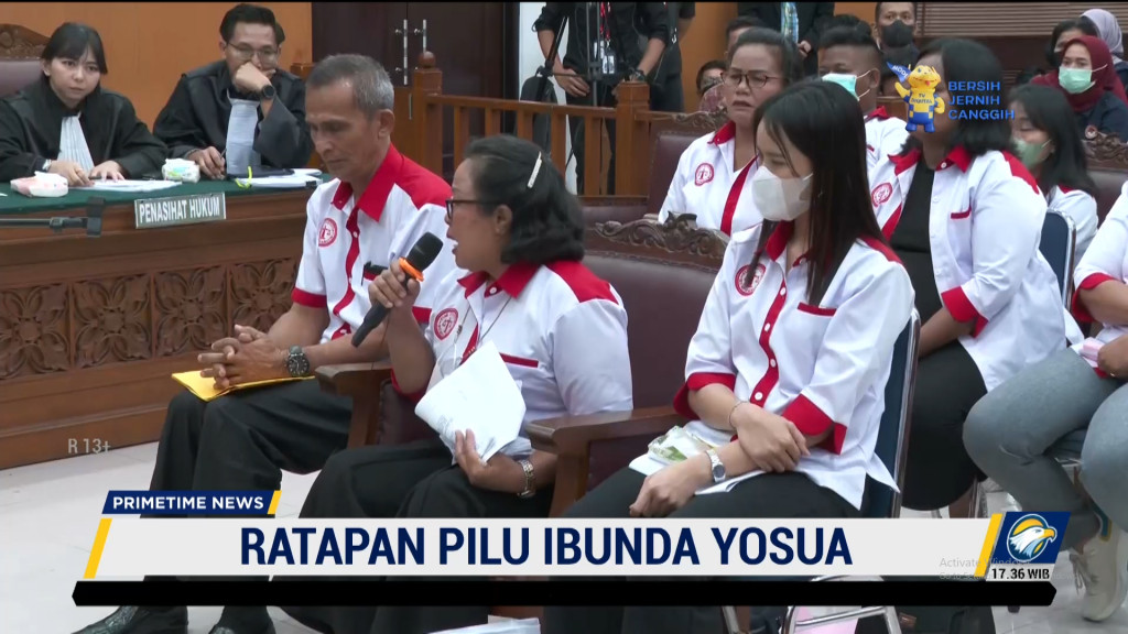 Ratapan Pilu Ibunda Brigadir J di Persidangan