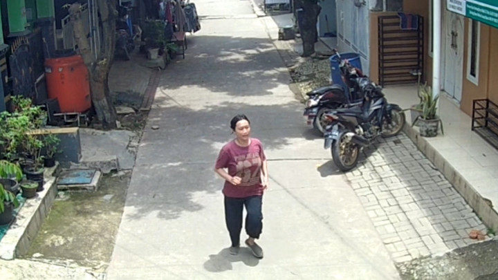 Aksi Heroik Emak-emak Pedagang Bakso Gagalkan Pencurian Sepeda Motor