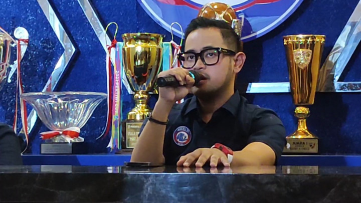 Presiden Arema FC Gilang Widya Pramana Mengundurkan Diri