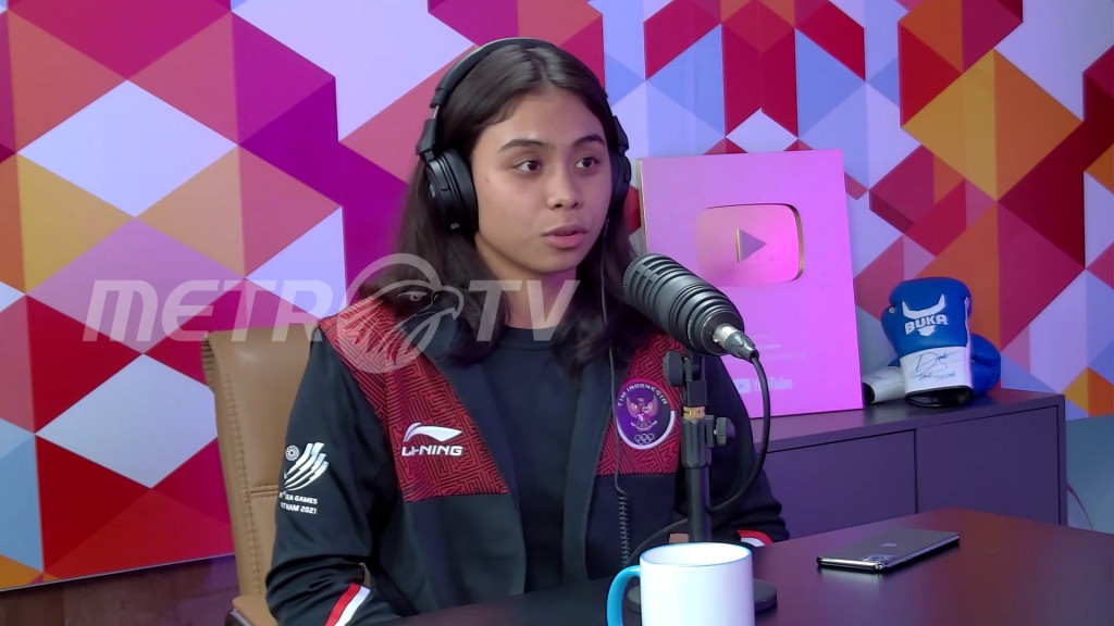 Ritual Azzahra Permatahani sebelum Berlomba