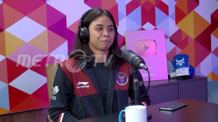 Quick Question Azzahra Permatahani, Atlet Renang