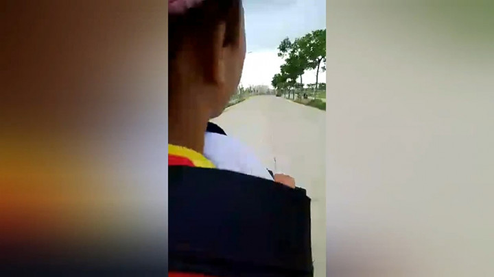 Detik-Detik Pelajar SMP di Kabupaten Bekasi Tabrak Tiang Hingga Tewas