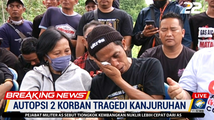 2 Jenazah Putrinya di Autopsi, Ayah Korban Tragedi Kanjuruhan Minta Keadilan