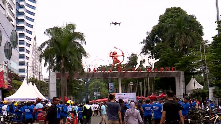 Terobosan Baru, Pemprov DKI Pakai Drone untuk Awasi Warga Buang Sampah Sembarangan