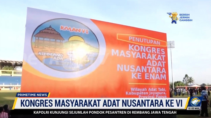 Kongres Masyarakat Adat Nusantara Ke-VI di Papua