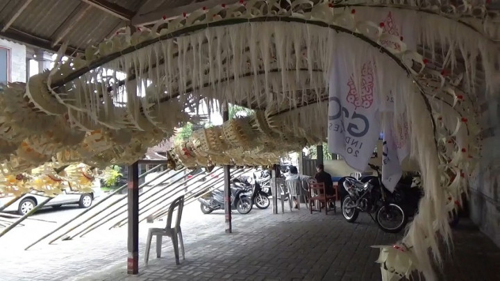 Berkah KTT G20 Bagi Para Perajin Penjor Hias