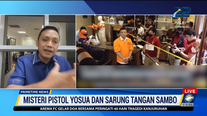 Misteri Pistol dan Sarung Tangan Sambo