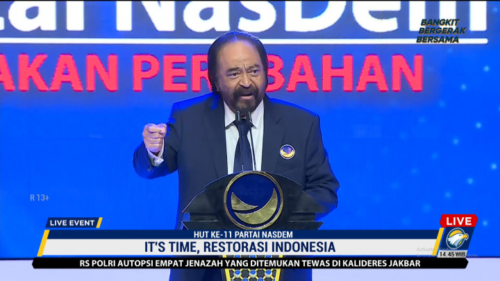 Partai NasDem Bawa Misi Gerakan Perubahan Restorasi Indonesia