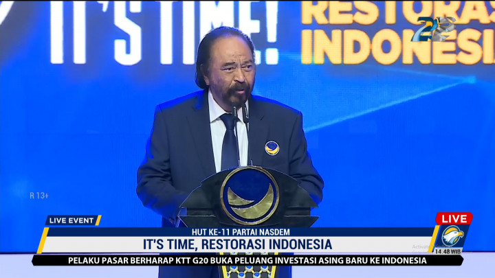Partai NasDem Setia pada Pemerintahan, Surya Paloh: Sekarang Bola ada di Presiden Jokowi