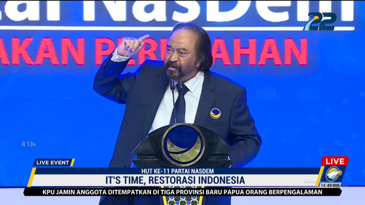 Surya Paloh: Partai NasDem Mampu Bertanding secara Harmoni dan Sportif