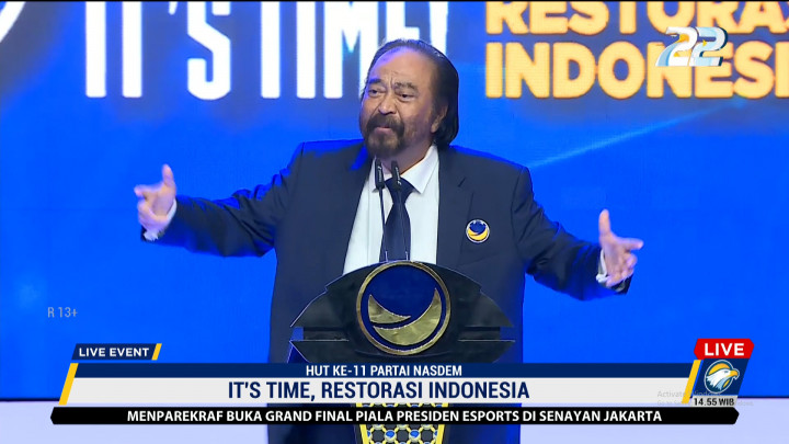 Surya Paloh Ajak Para Kader Partai NasDem Bersatu