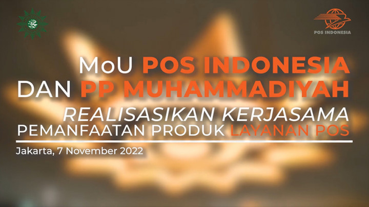 MoU Pos Indonesia dan PP Muhammadiyah: Realisasikan Kerjasama Pemanfaatan Produk Layanan Pos