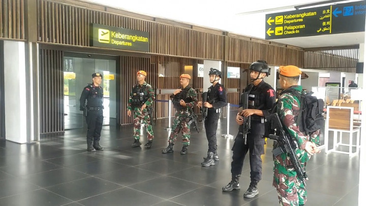 Jelang KTT G20, Pasukan Elite Dikerahkan Untuk Memperketat Penjagaan di Bandara