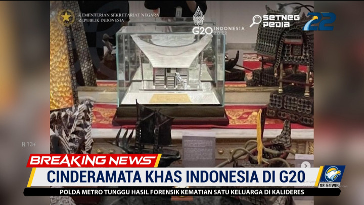 Melihat Penampakan Cinderamata Khas Indonesia di G20