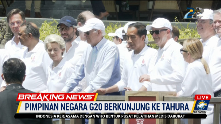 Pimpinan Negara G0 Berkunjung ke Taman Hutan Raya
