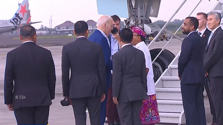 Presiden Joe Biden Tinggalkan Bali