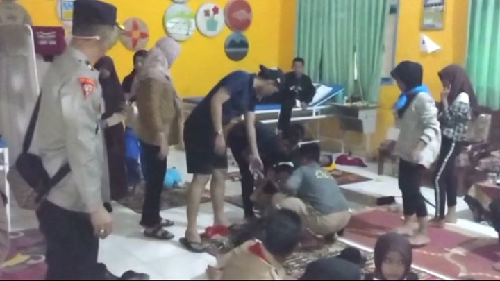 66 Siswa SMPN 12 Prabumulih Diduga Mengalami Keracunan Setelah Kemah Malam