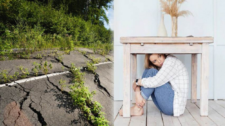 5 Tips Sigap Hadapi Gempa Bumi, Kuncinya Jangan Panik