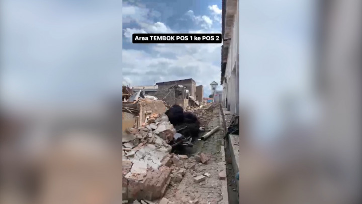 Tembok Lapas Cianjur Roboh Akibat Gempa, Warga Binaan dan Petugas Luka-luka