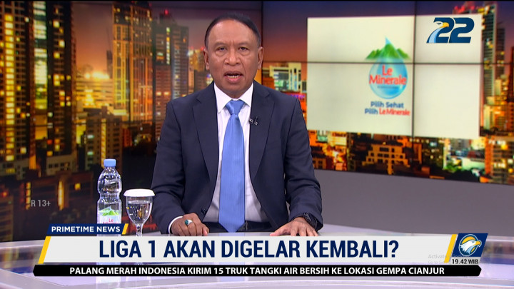 Mendadak Jadi Anchor Metro TV, Menpora Bacakan Berita Liga 1 Indonesia