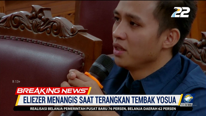 Usai Ditembak, Richard Eliezer Dengar Suara Rintihan Brigadir J