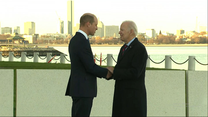 Joe Biden Bertemu Pangeran William, Ada Apa?