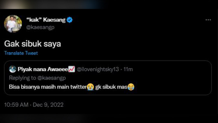 10 Cuitan Kocak Kaesang Jelang Pernikahan