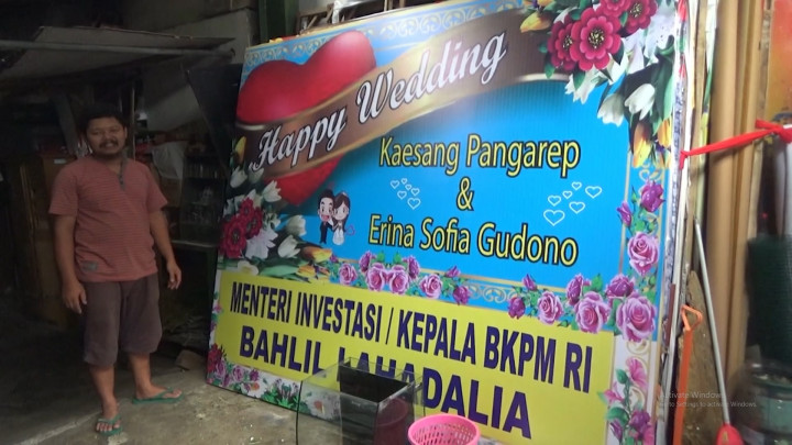 Imbas Penikahan Kaesang-Erina, Pengrajin Karangan Bunga Banjir Pesanan