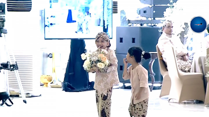 Gemas! Jan Ethes dan Sedah Mirah Jadi Pembawa Cincin Nikah Kaesang-Erina