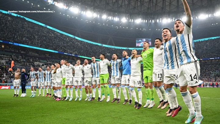 6 Fakta Menarik Argentina Lolos ke Final Pesta Bola Qatar 2022