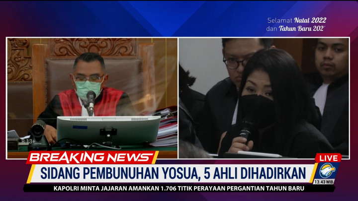 Putri candrawathi Sebut Tidak Tahu Soal Penembakan