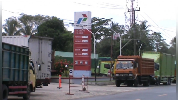 Akibat Kelangkaan Solar, Mobil Angkutan di Bandar Lampung Telat Uji KIR