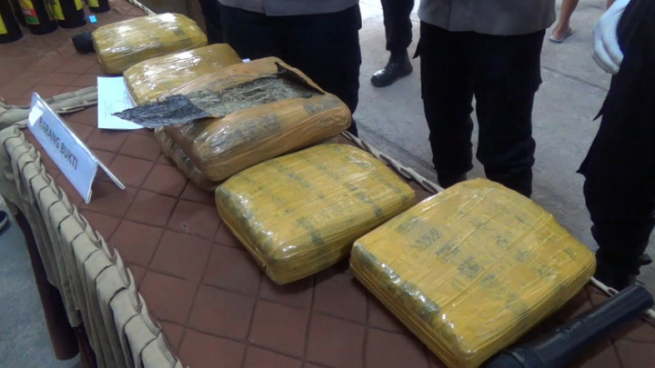 Polisi Amankan 6 Kg Ganja di Hutan Jelang Nataru