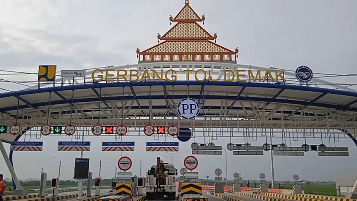 Tol Semarang-Demak Siap Difungsikan Tanpa Biaya untuk Arus Mudik Nataru