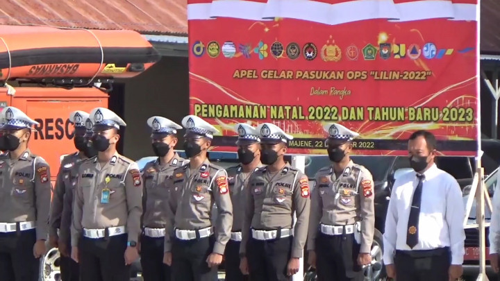 Operasi Lilin 2022, Ratusan Personel Gabungan Disiagakan